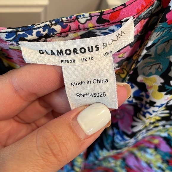 Glamorous Bloom floral dress size 6 - Picture 9 of 14